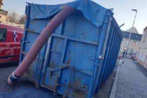 Zuigtechniek Grout & Csm Spoil Afvoeren