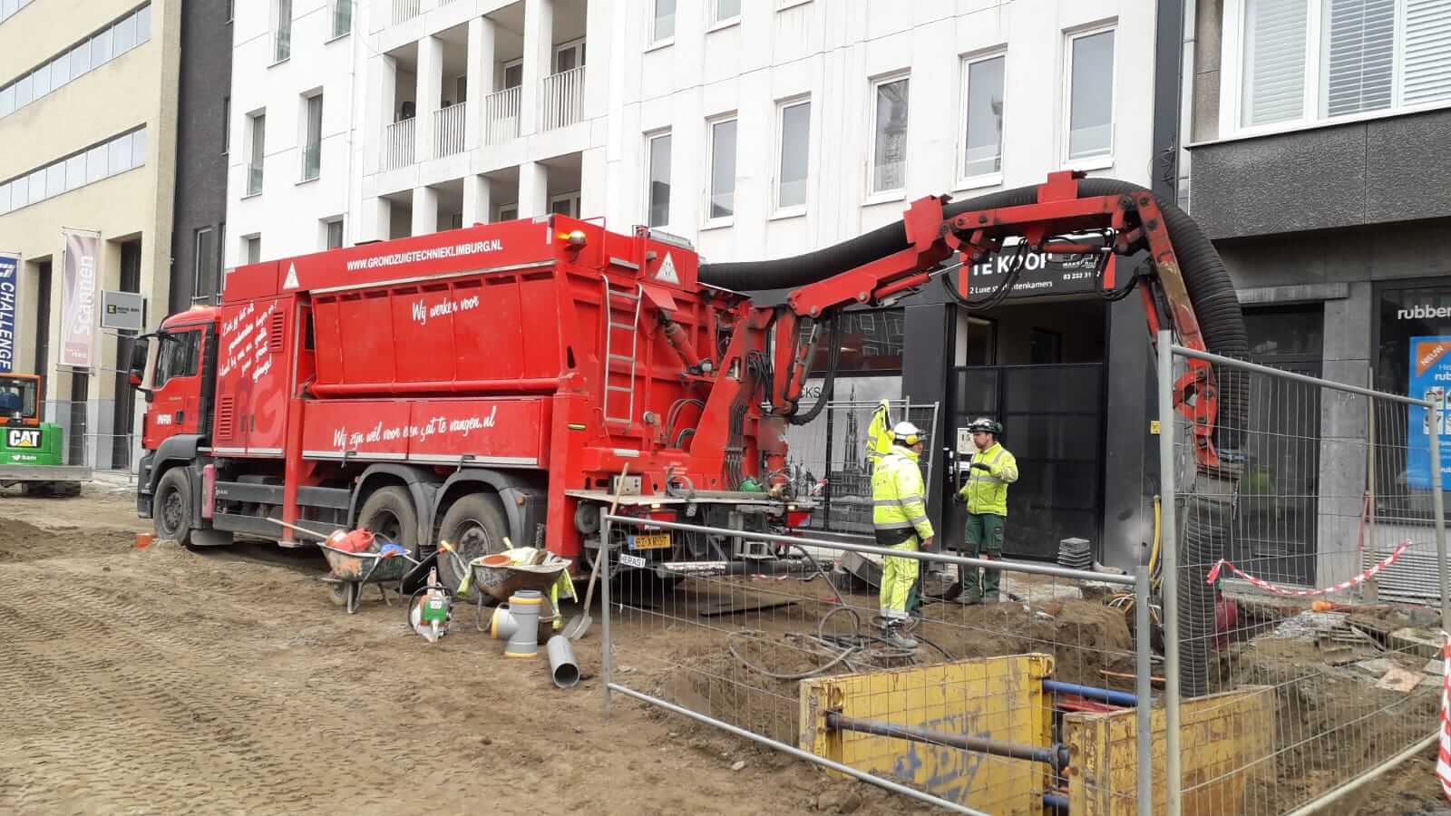 Grondzuigen in Antwerpen