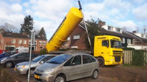 blaasunit opstelling