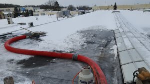 Sneeuw zuigen | Zuigtechniek